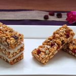 Barras energéticas de avena, semillas y frutos secos