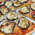 Pizza de berenjena