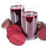 Jugo de remolacha y jengibre