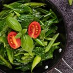 Ensalada de espinacas y nueces