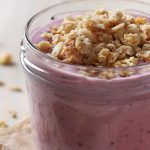 Batido de ciruela pasa y avena