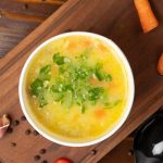 Sopa de verduras cremosa