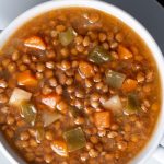 Sopa de lentejas