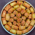 Rollitos de pollo y calabacín