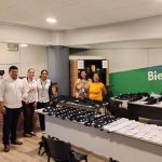 Colirios y barbijos para damnificados, un aporte solidario
