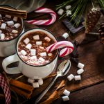 Chocolate caliente navideño