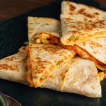 Quesadillas de pollo y queso