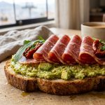Sándwich de lomo y palta