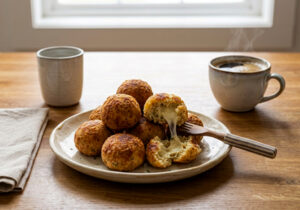 Bolitas de yuca y queso